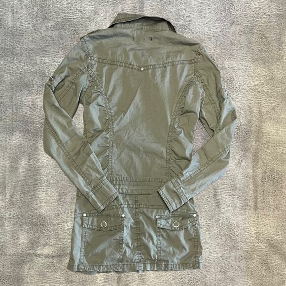 Vintage Forever 21 Cargo Utility Coat / Mini dress - Picture 2 of 7